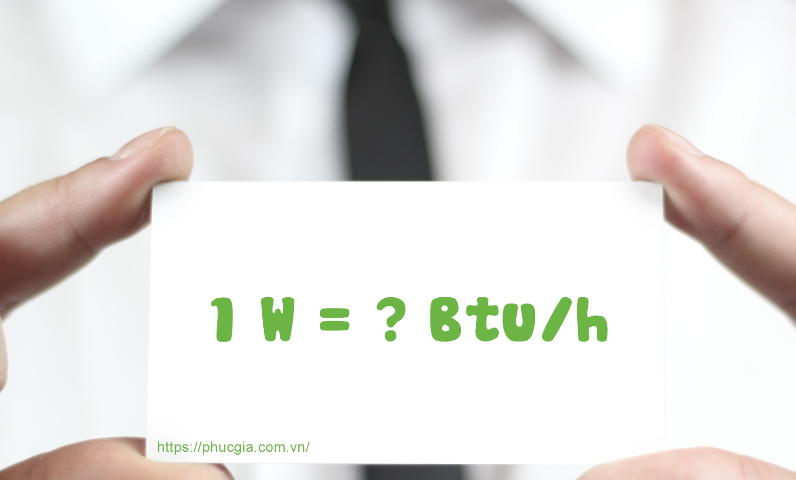Btu và W là gì?