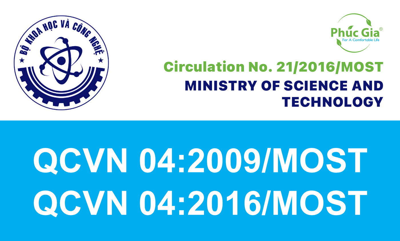 QCVN 04:2009/MOST (Circular No. 21:2016/MOST) – National technical regulation on Safety for Electrical and Electronic appliances