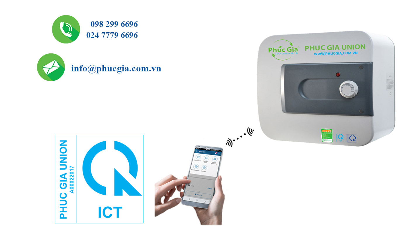 Hợp Quy Bình Nước Nóng Dự Trữ Có Chức Năng Wifi (2,4 GHz/ 60 mW – 100 mW)