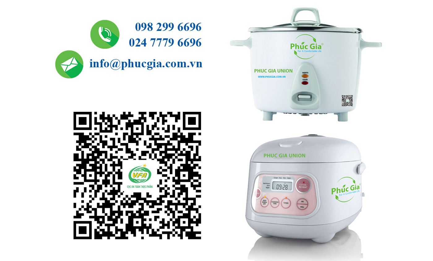 Công Bố An Toàn Thực Phẩm Nồi Cơm Điện Nhanh