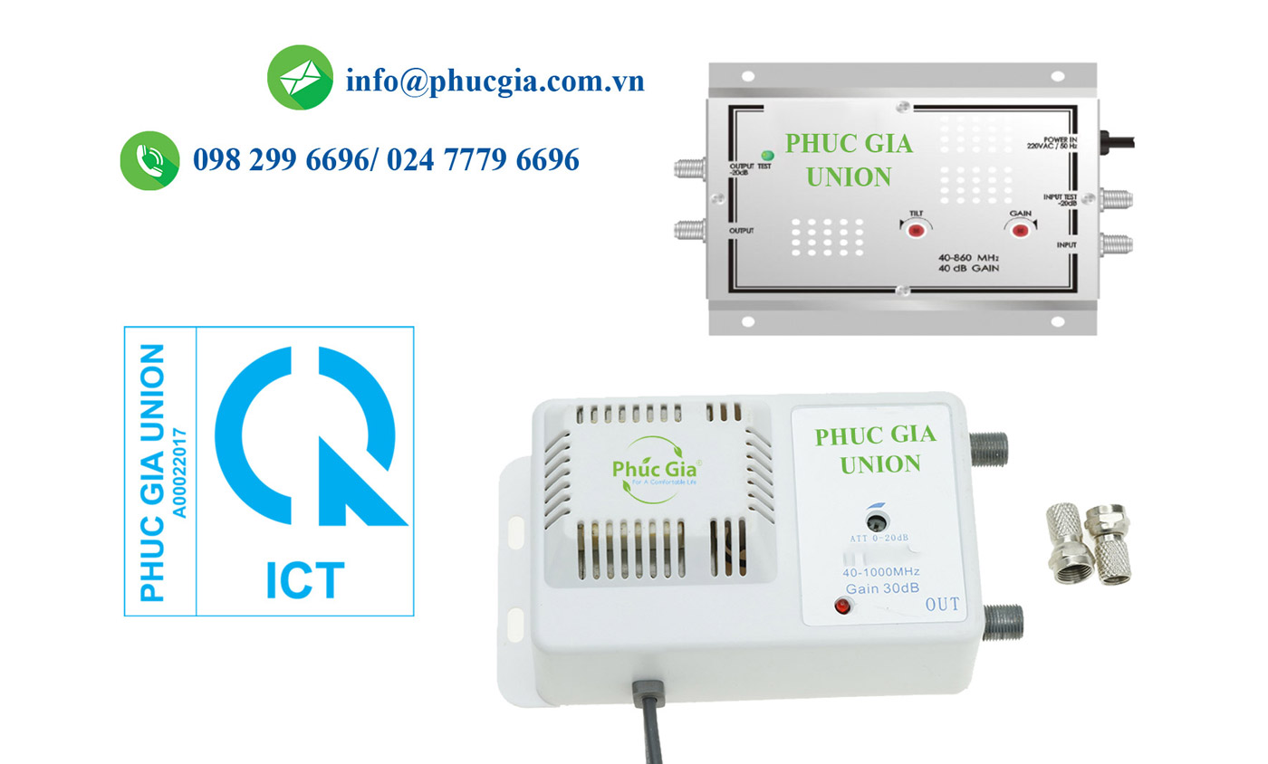 Thiết Bị Khuếch Đại Trong Hệ Thống Phân Phối Truyền Hình Cáp