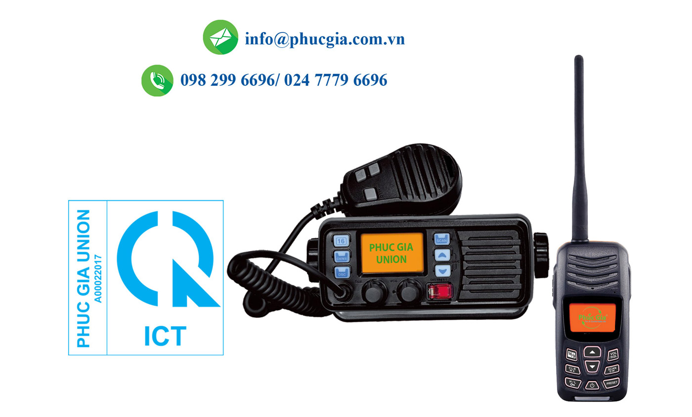 Thiết Bị Điện Thoại VHF Hai Chiều Lắp Đặt Cố Định Trên Tàu Cứu Nạn