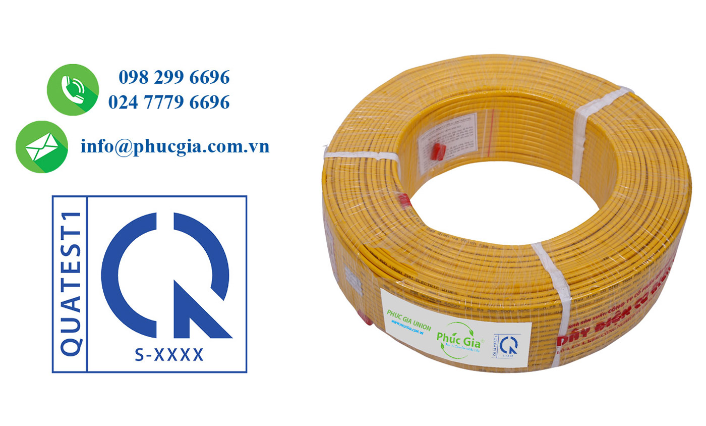 Dịch Vụ Chứng Nhận Hợp Quy Dây Điện Bọc Nhựa PVC