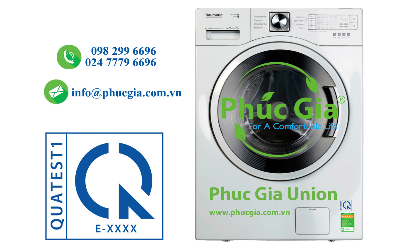 Dịch Vụ Chứng Nhận Hợp Quy Máy Giặt