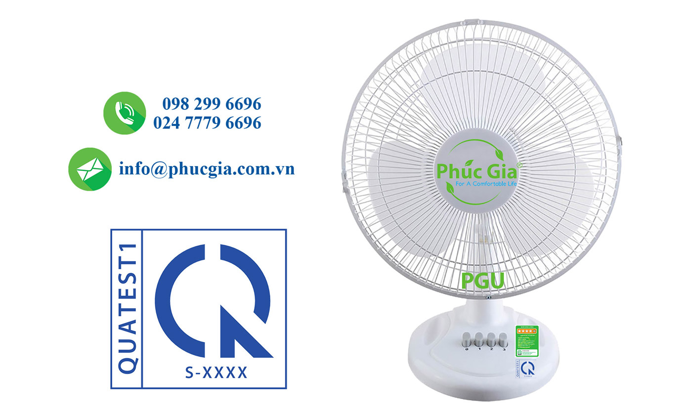 Dịch Vụ Chứng Nhận Hợp Quy Quạt Điện