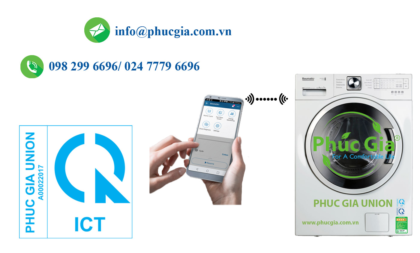 Hợp Quy Máy Giặt Có Chức Năng Wifi (2,4 GHz/ 60 mW – 100 mW)