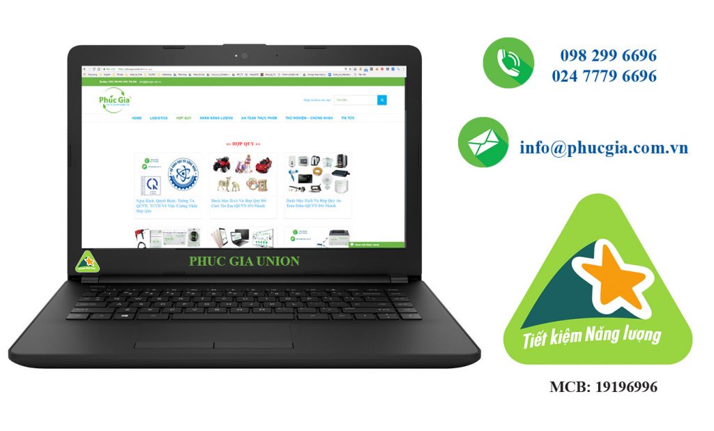 nhãn năng lượng laptop/ máy tính xách tay