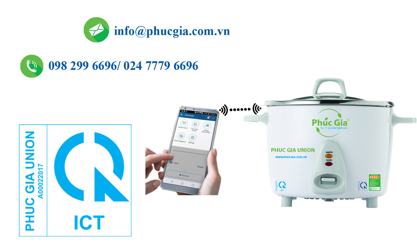 Chứng Nhận Và Công Bố Hợp Quy Cho Nồi Cơm Điện Có Chức Năng Wifi Băng Tần 2,4 GHz Có Công Suất Bức Xạ Đẳng Hướng Tương Đương Từ 60 mW Đến 100 mW