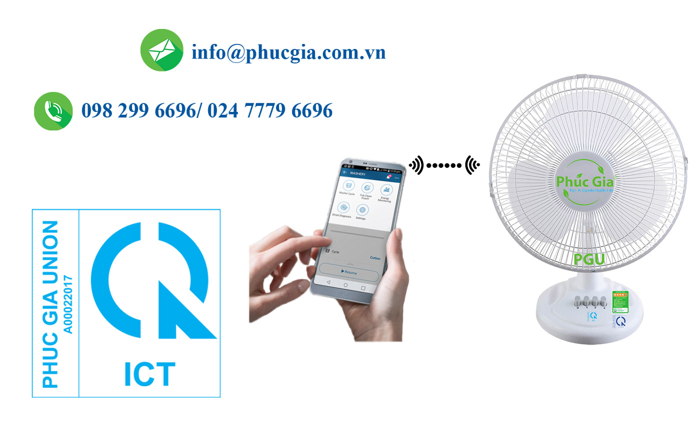 Hợp Quy Quạt Điện Có Chức Năng Wifi (2,4 Ghz/ 60mW – 100 mW)