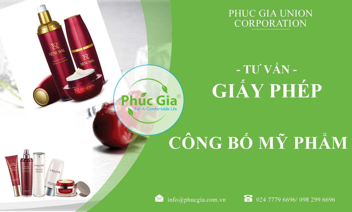 Các trường hợp bị thu hồi phiếu công bố mỹ phẩm