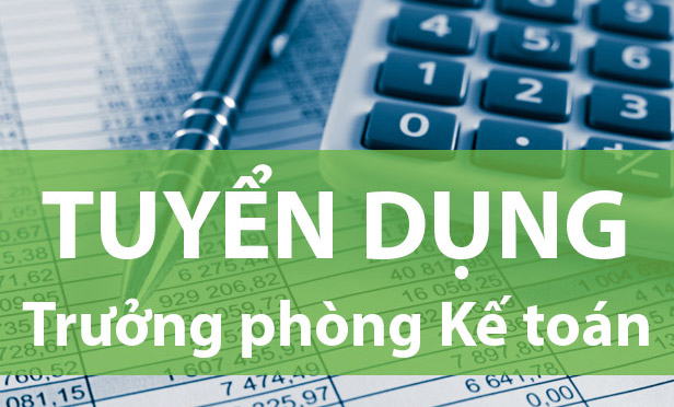 Tuyển Dụng 01 Kế Toán Viên – Hạn Nộp Hồ Sơ 20/8/2017