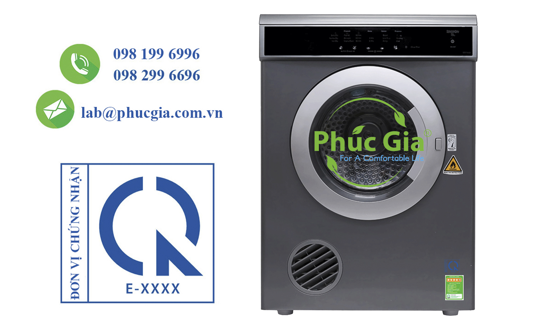Dịch Vụ Chứng Nhận Hợp Quy Máy Sấy