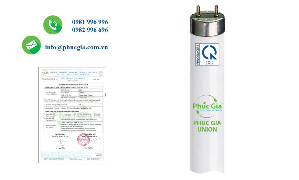 test ES đèn LED tube