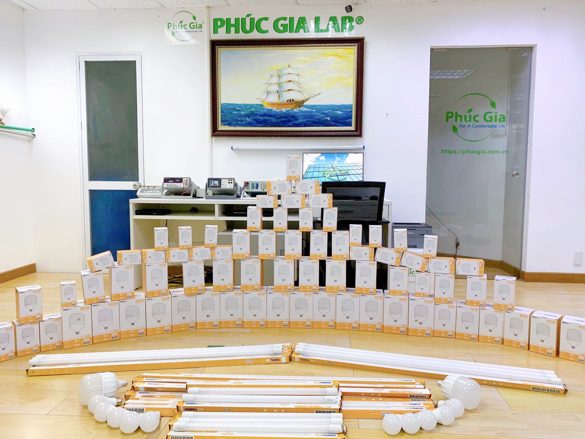 thử nghiệm nhãn năng lượng đèn led