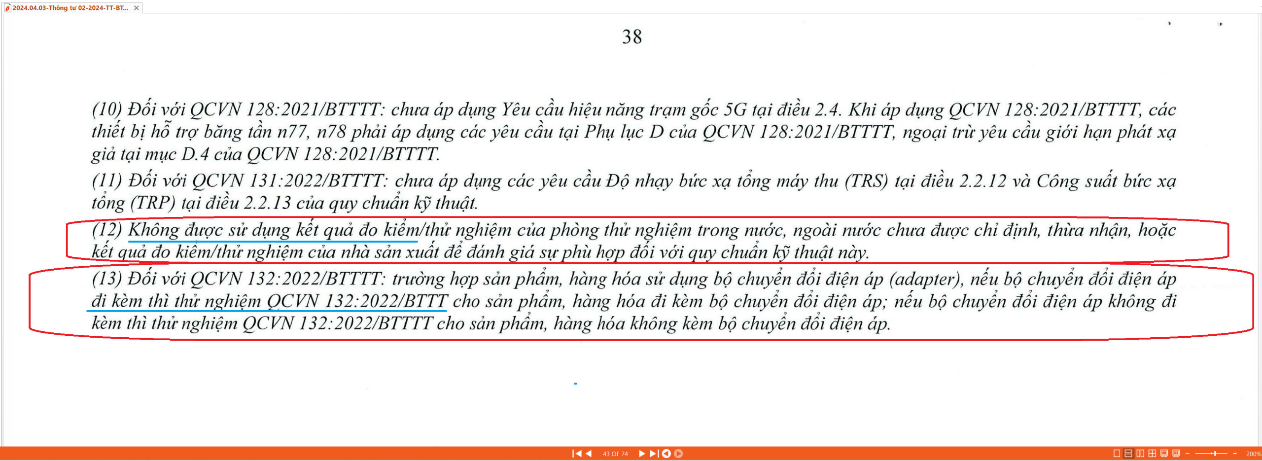 Thông Tư 02/2024/TT-BTTTT