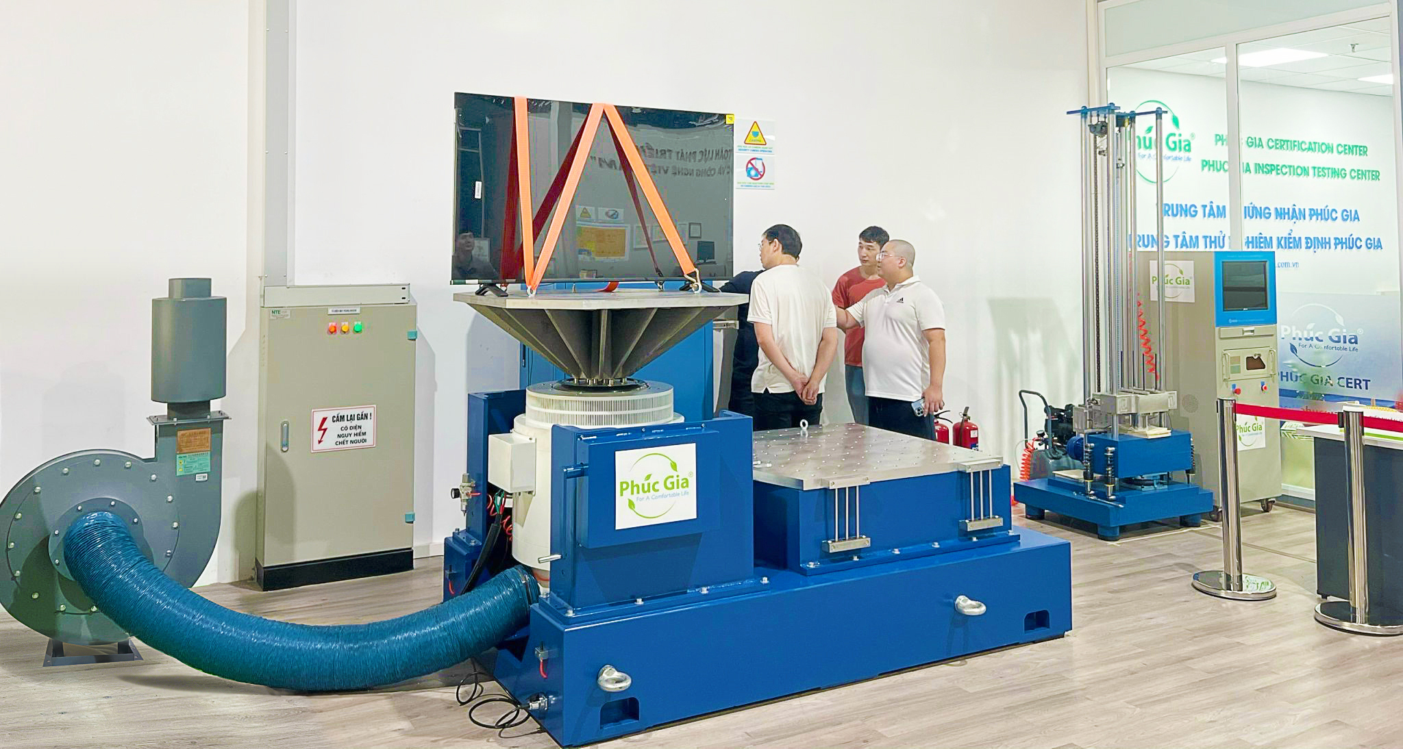 thử nghiệm rung sóc
