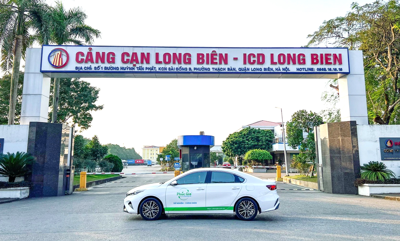 Trung Tâm Thử Nghiệm Kiểm Định Phúc Gia Đặt Tại Cảng Cạn ICD Long Biên