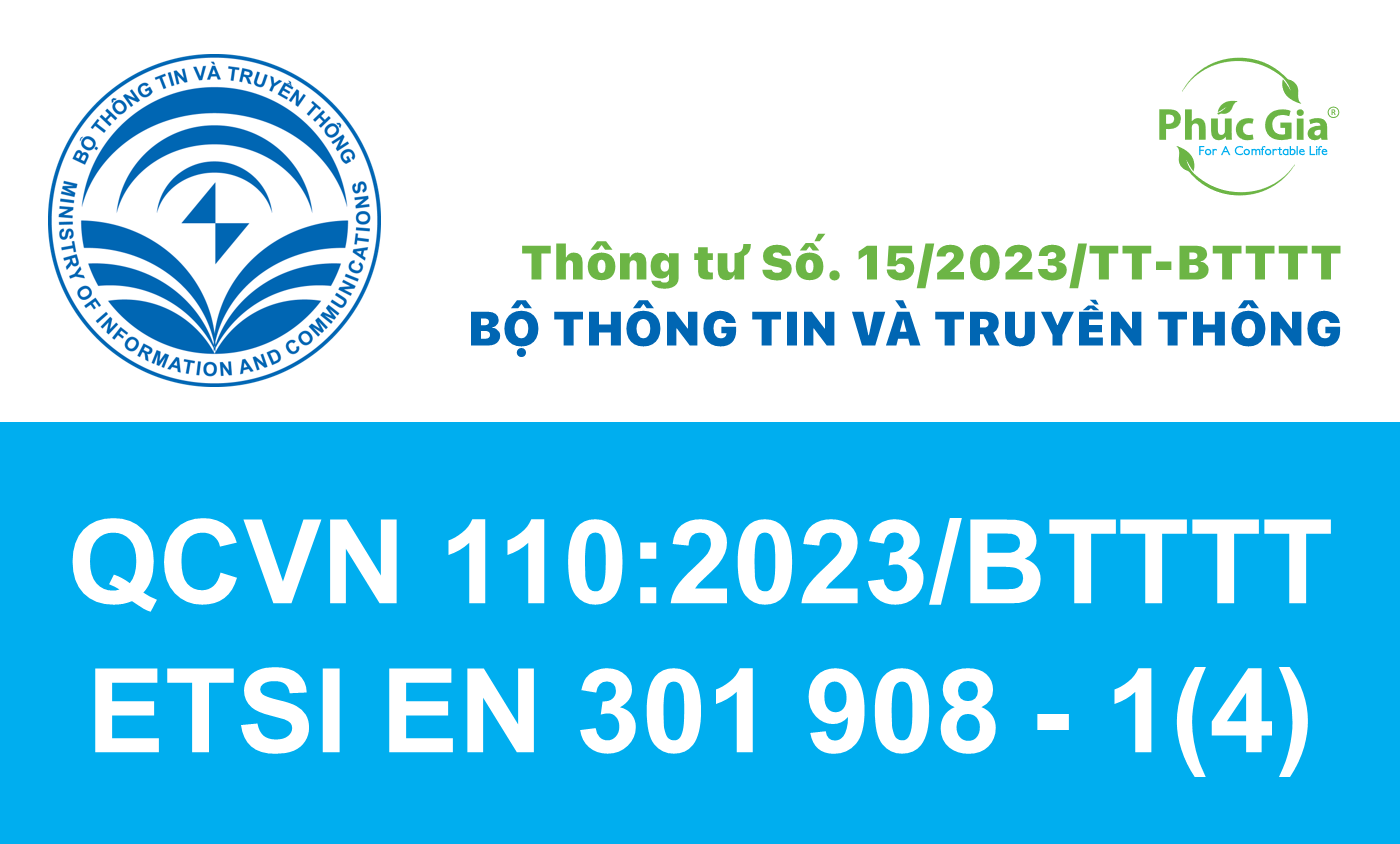 Thông Tư Số 15/2023/TT-BTTTT –  QCVN 110:2023/BTTTT Về Thiết Bị Trạm Gốc Thông Tin Di Động E-UTRA – Phần Truy Nhập Vô Tuyến