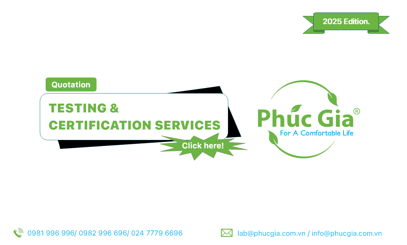 [2025] QUOTATION – Testing and other Certification Services