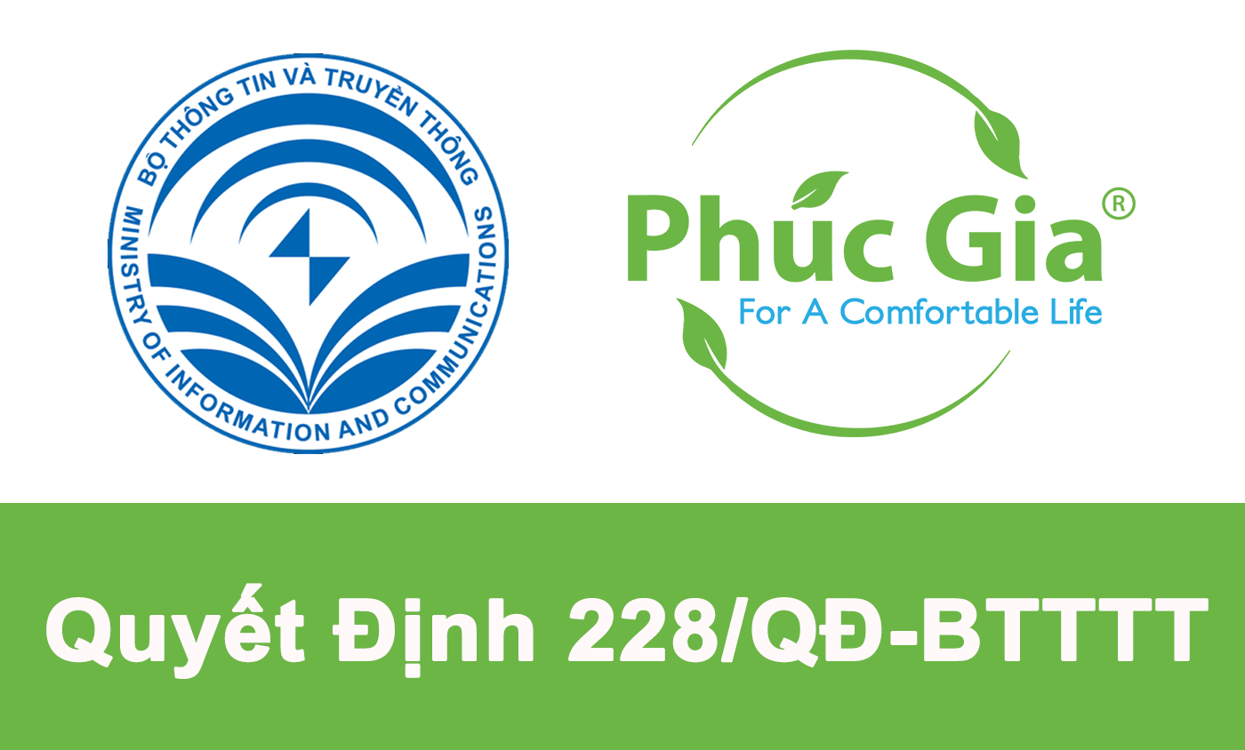 Phúc Gia Được Bộ Thông Tin Và Truyền Thông Chỉ Định Thử Nghiệm Thiết Bị Viễn Thông & CNTT Theo Quyết Định 228/QĐ-BTTTT